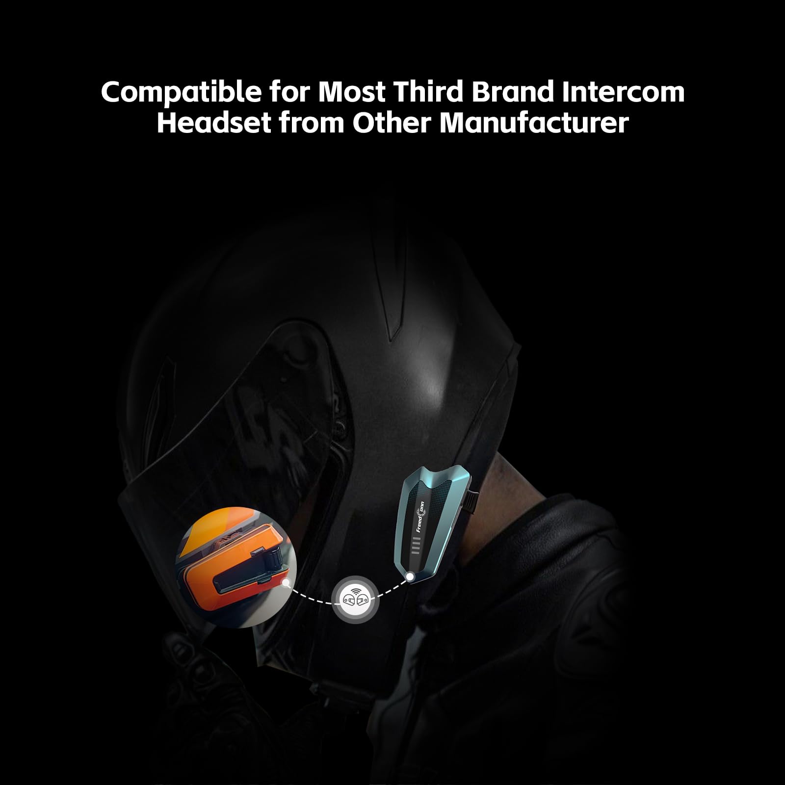 FreedConn FREE+ アウトドアヘッドセット Amazon.co.jp: FreedConn HERO バイク用ヘルメット用Bluetooth5.1